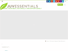 Tablet Screenshot of juvessentials.com